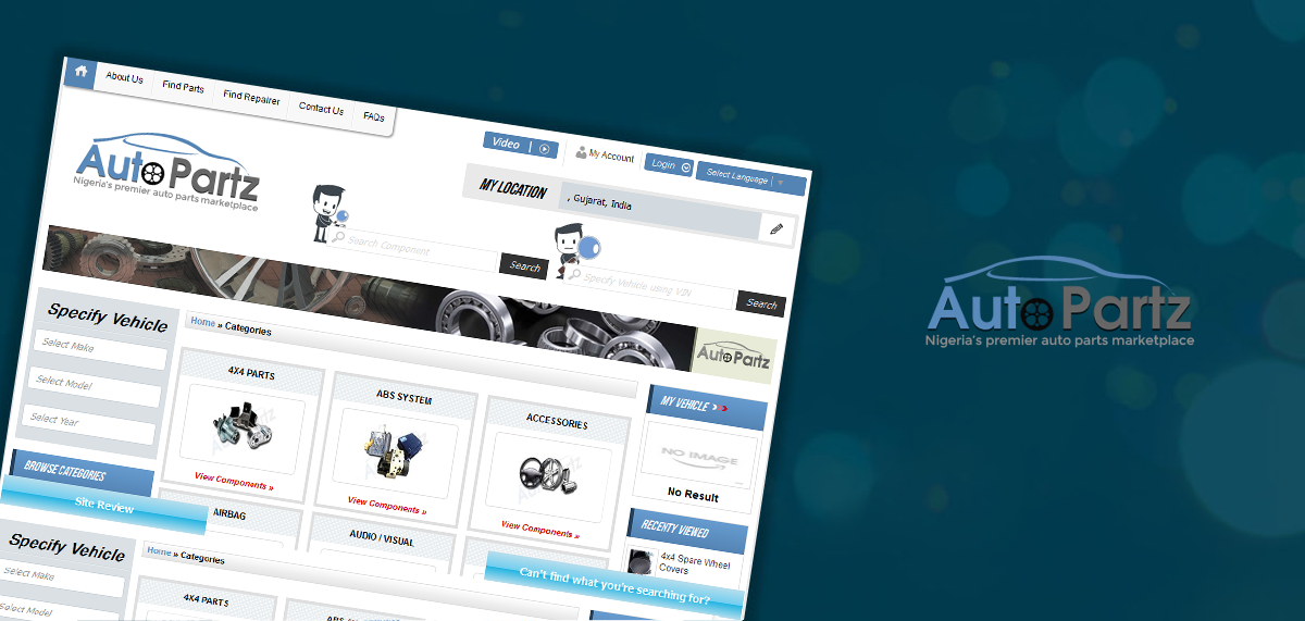 Autopartz - Nigerian Marketplace For Auto Parts